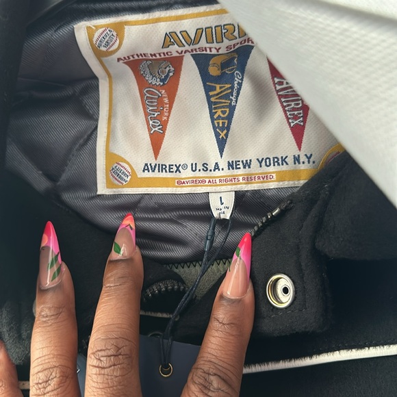 Men’s WOOLRIDER AVIREX JACKET - Picture 9 of 9